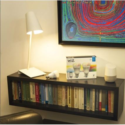 SZETT 2x LED RGBW Dimmelhető izzó E27/11,5W/230V Wi-Fi + távirányító - WiZ