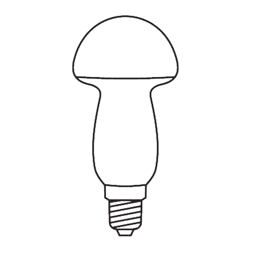 KÉSZLET 3 x tartalék izzó MUSHROOM E10/20V/0,1A piros, Európában készült