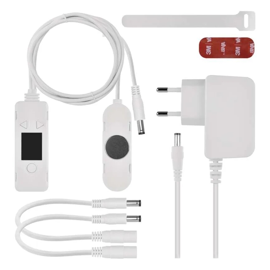 KÉSZLET 3x Hűtőventilátor 5/230V fehér