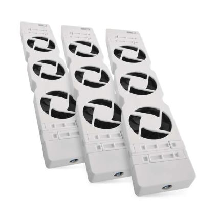 KÉSZLET 3x Hűtőventilátor 5/230V fehér