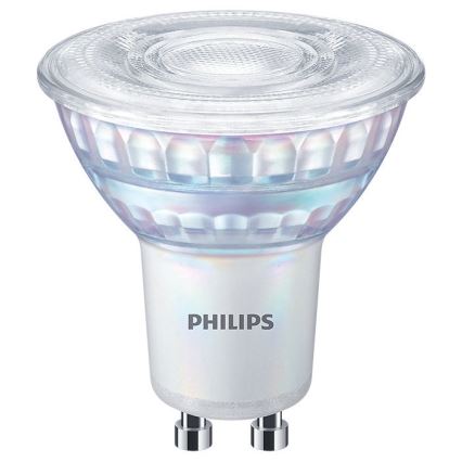 KÉSZLET 3x LED Dimmelhető izzó Philips Warm Glow GU10/3,8W/230V 2200-2700K CRI 90