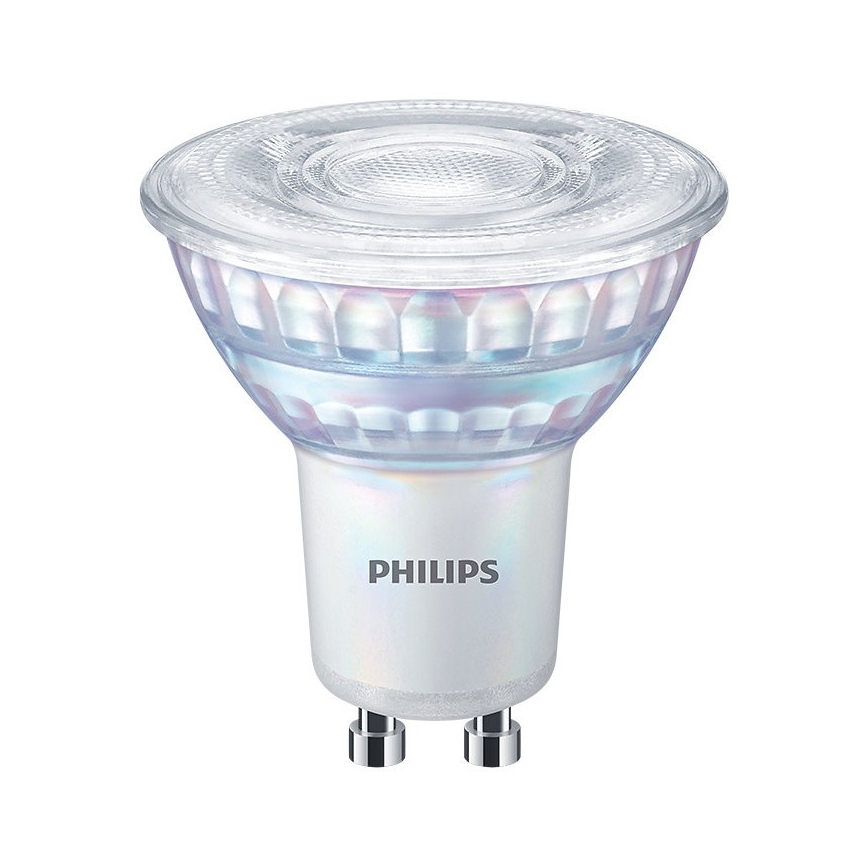 KÉSZLET 3x LED Dimmelhető izzó Philips Warm Glow GU10/3,8W/230V 2200-2700K CRI 90