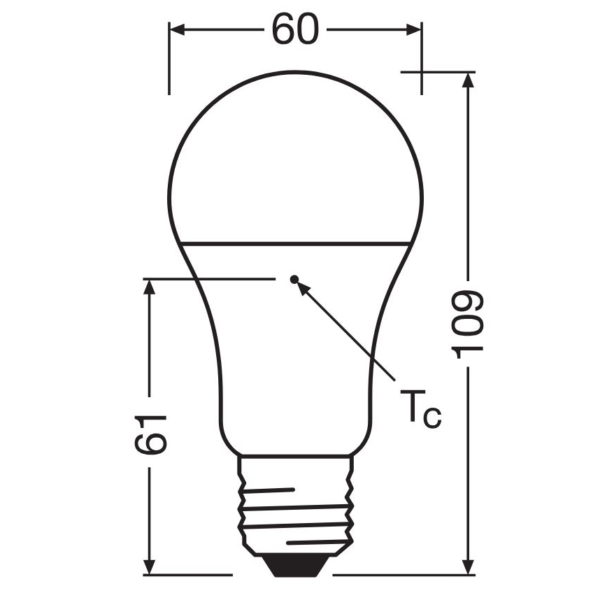 KÉSZLET 3x LED Izzó A60 E27/10W/230V 4000K