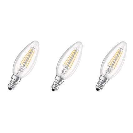 KÉSZLET 3x LED Izzó BASE B40 E14/4W/230V 4000K – Osram