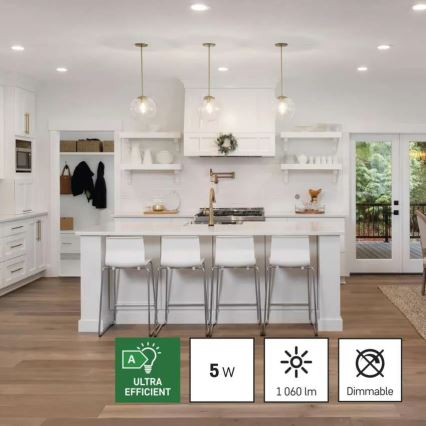 KÉSZLET 3x LED Izzó FILAMENT A60 E27/5W/230V 4000K Energiaosztály A