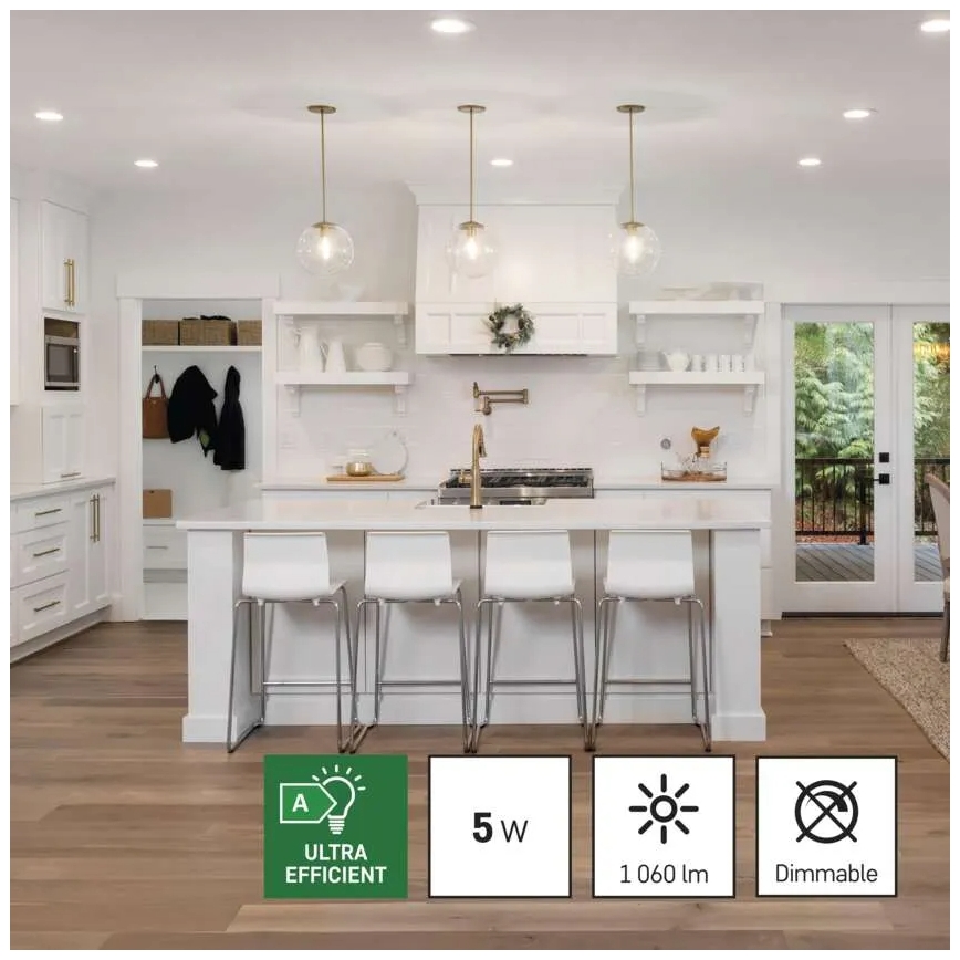 KÉSZLET 3x LED Izzó FILAMENT A60 E27/5W/230V 4000K Energiaosztály A