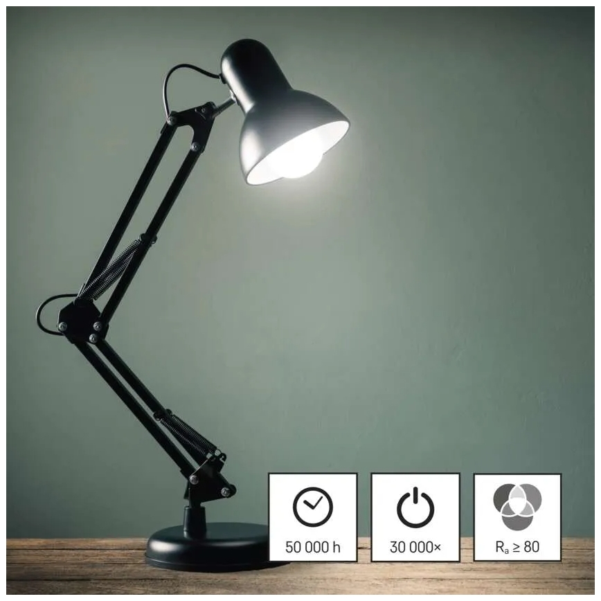 KÉSZLET 3x LED Izzó FILAMENT A60 E27/5W/230V 4000K Energiaosztály A