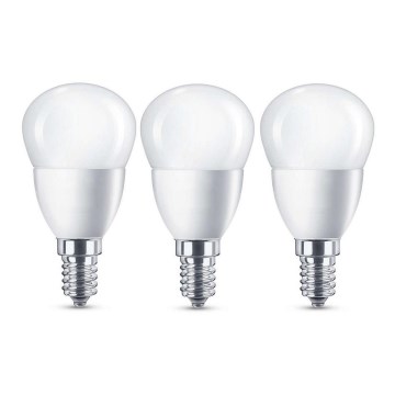KÉSZLET 3x LED Izzó P40 E14/5,7W/230V 2700K