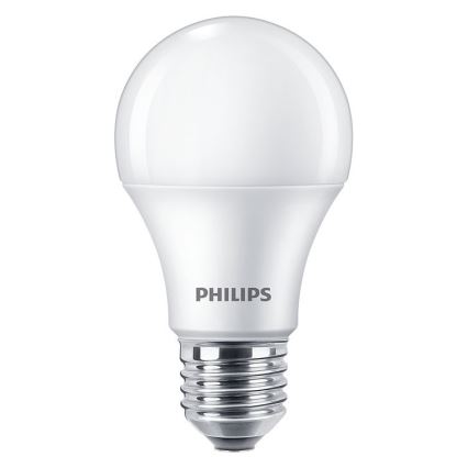 KÉSZLET 3x LED Izzó Philips A60 E27/10W/230V 2700K