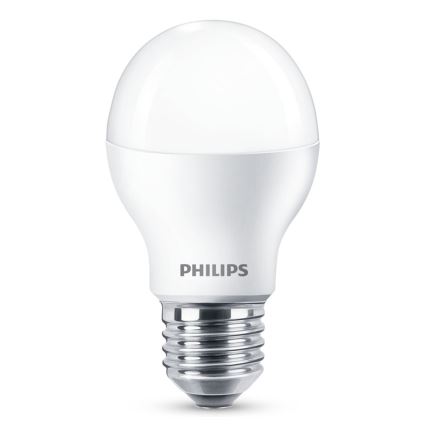 KÉSZLET 3x LED Izzó Philips E27/6W/230V 2700K