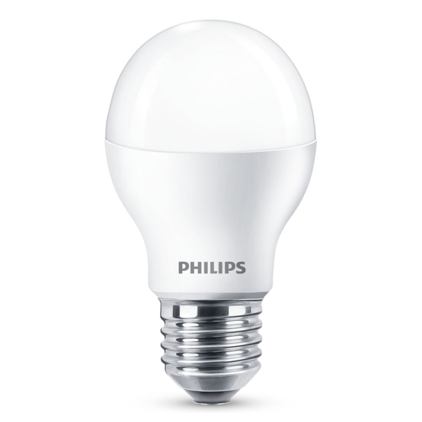 KÉSZLET 3x LED Izzó Philips E27/6W/230V 2700K