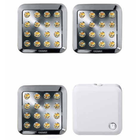KÉSZLET 3x LED Pultmegvilágító QOD LED/3,5W/230V 3000K - Osram
