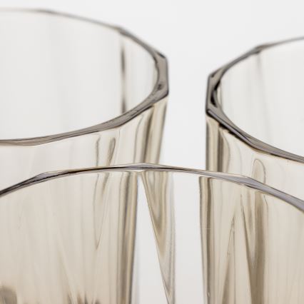 Készlet 3x pohár Berny 185 ml füstös