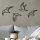 KÉSZLET 4x Fali dekoráció madarak