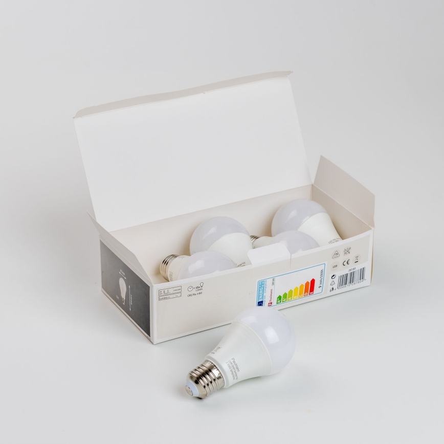 KÉSZLET 5x LED Izzó A60 E27/9W/230V 2700K - Paulmann 28780