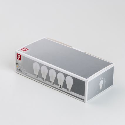 KÉSZLET 5x LED Izzó A60 E27/9W/230V 2700K - Paulmann 28780