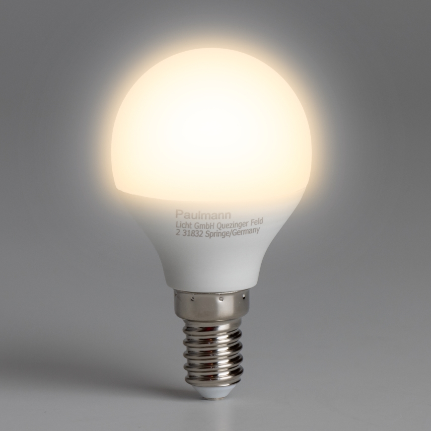 KÉSZLET 5x LED Izzó P45 E14/5,5W/230V 2700K - Paulmann 28783