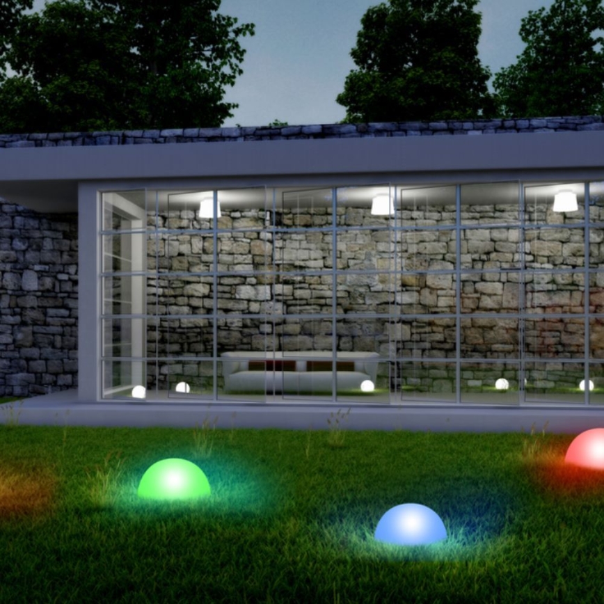 KÉSZLET 5x LED Napelemes lámpa LED/3,2V 600 mAh többszínű