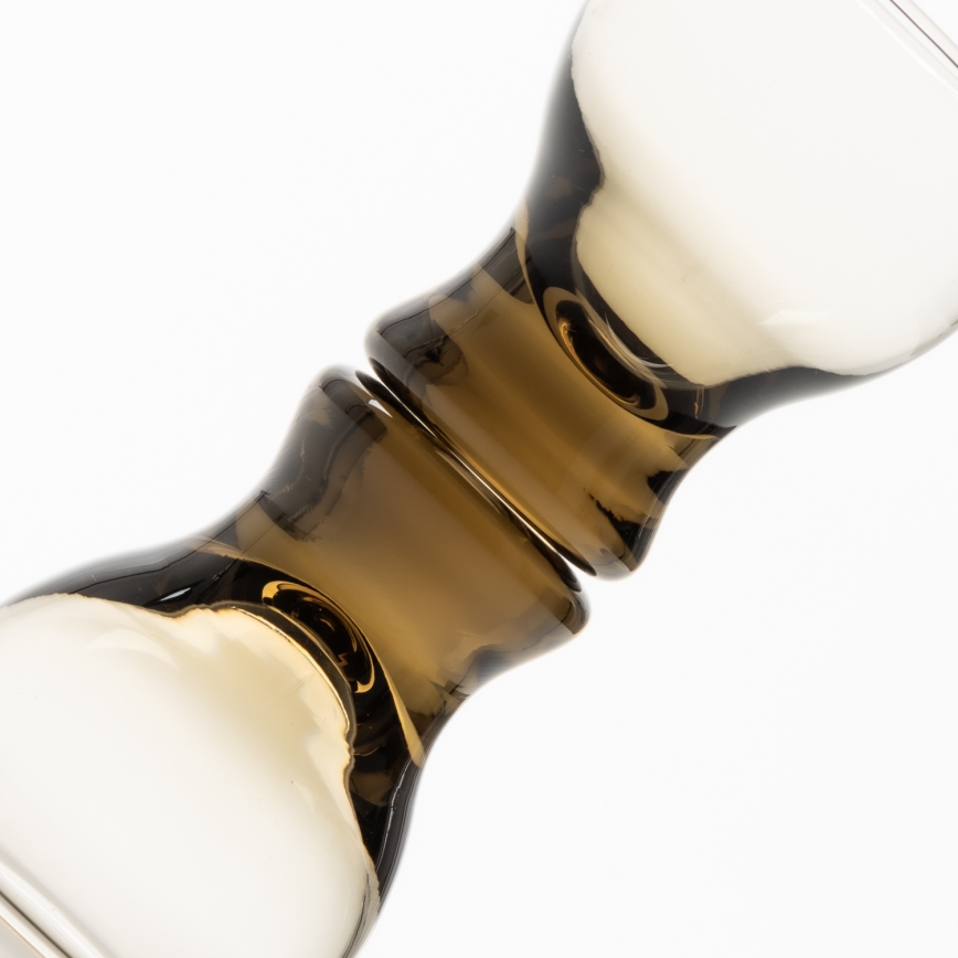 Készlet 6x likőrös pohár átlátszó barna