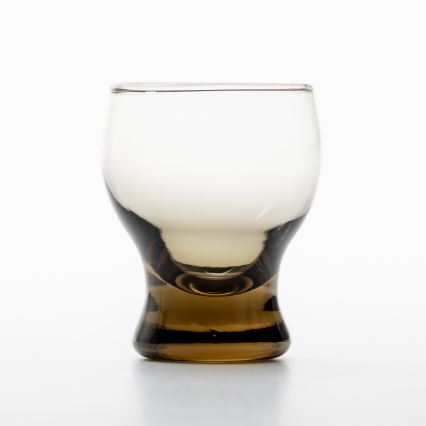 Készlet 6x likőrös pohár átlátszó barna