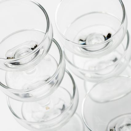 Készlet 6x likőrös üveg átlátszó