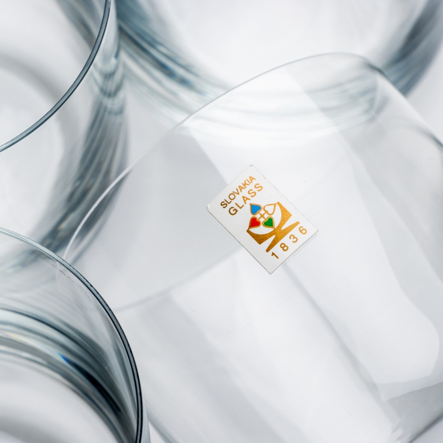 Készlet 6x üveg átlátszó