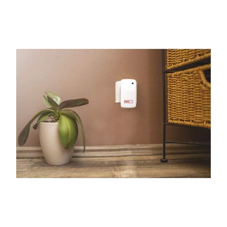 KÉSZLET Vezeték nélküli ajtócsengő + 2x gomb 230V IP44