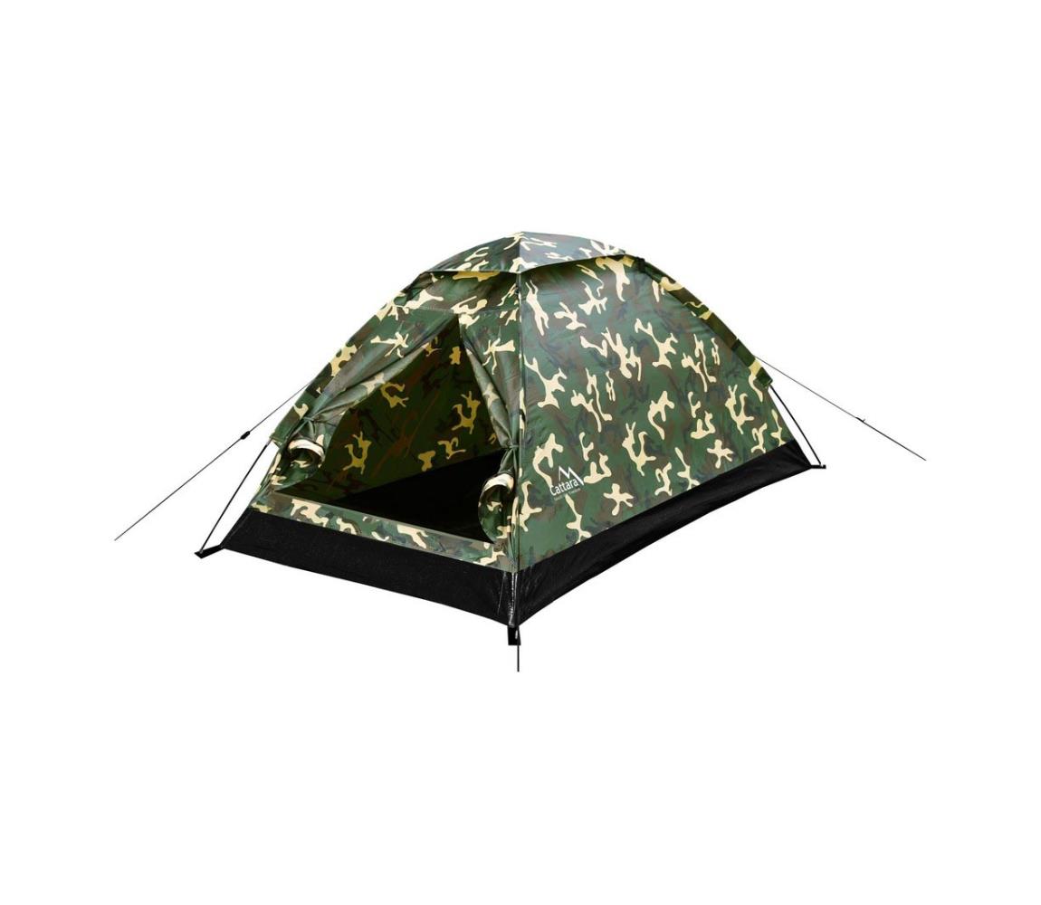 Két személyes sátor PU 2000 mm többszínű 13352