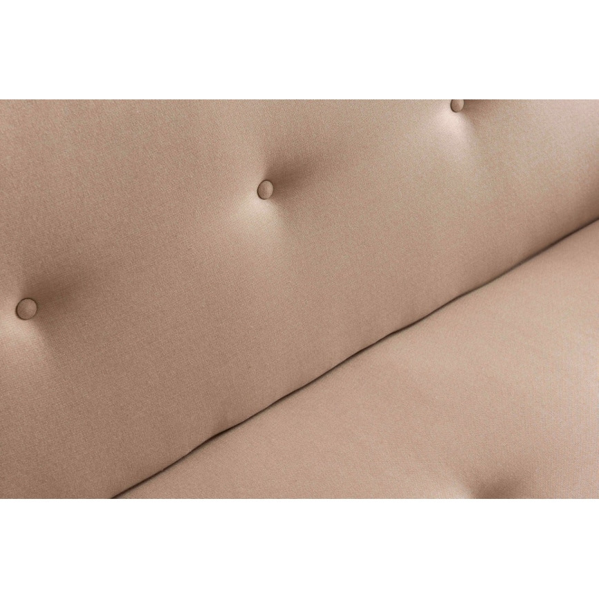 Kétszemélyes kanapé NARA krémszínű/bézs