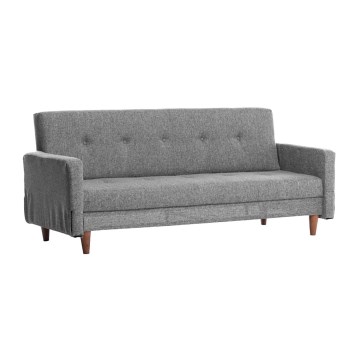 Kétszemélyes kanapé NARA – világosszürke