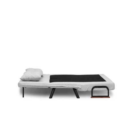 Kétszemélyes kihúzható kanapé QIRA szürke