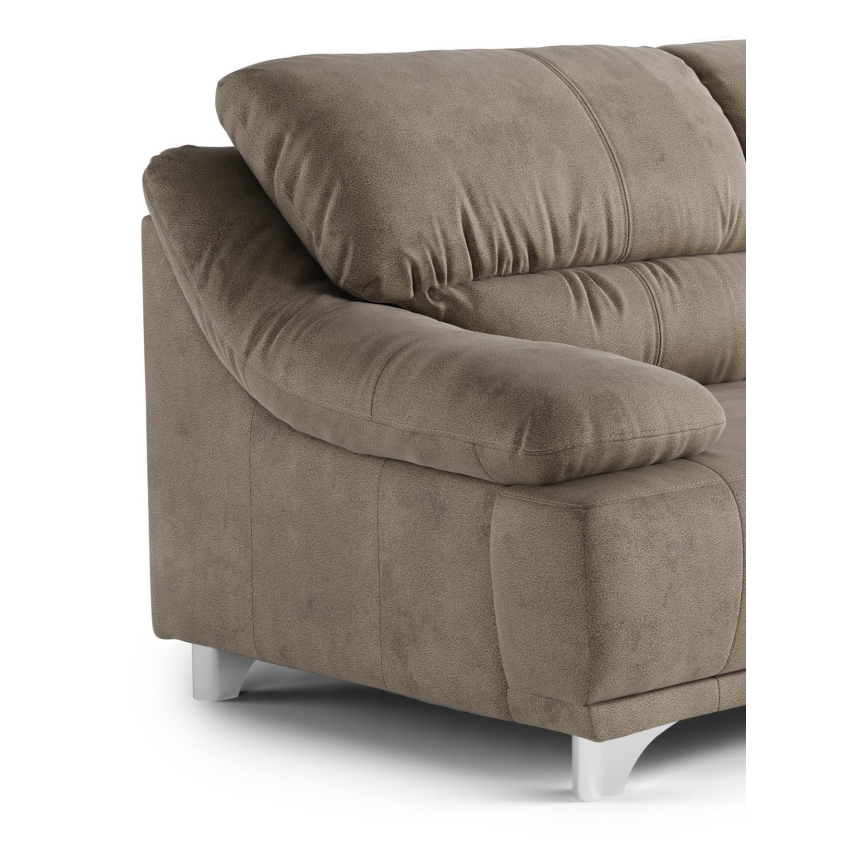 Kétszemélyes RIMINI kanapé barna színben