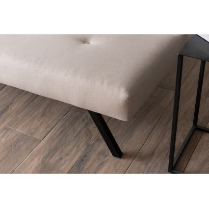 Kétüléses kanapé LOKO krémszínű/bézs