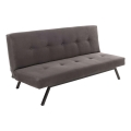 Kétüléses, kihúzható BAKU kanapé, szürke