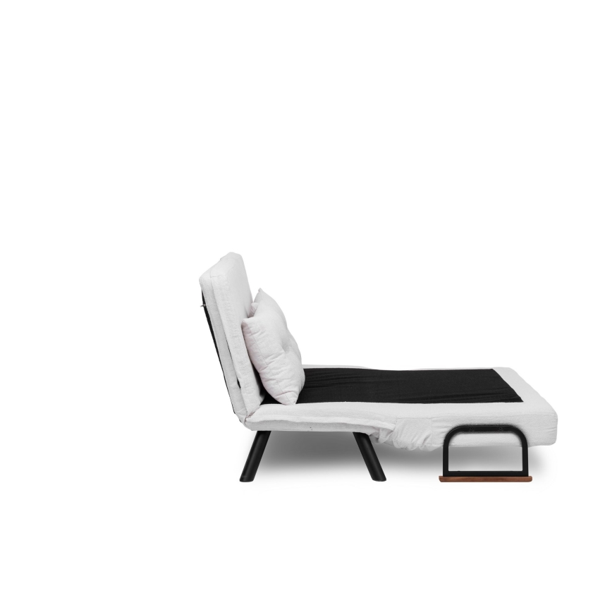 Kétüléses kihúzható kanapé QIRA fehér