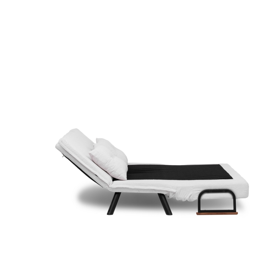 Kétüléses kihúzható kanapé QIRA fehér