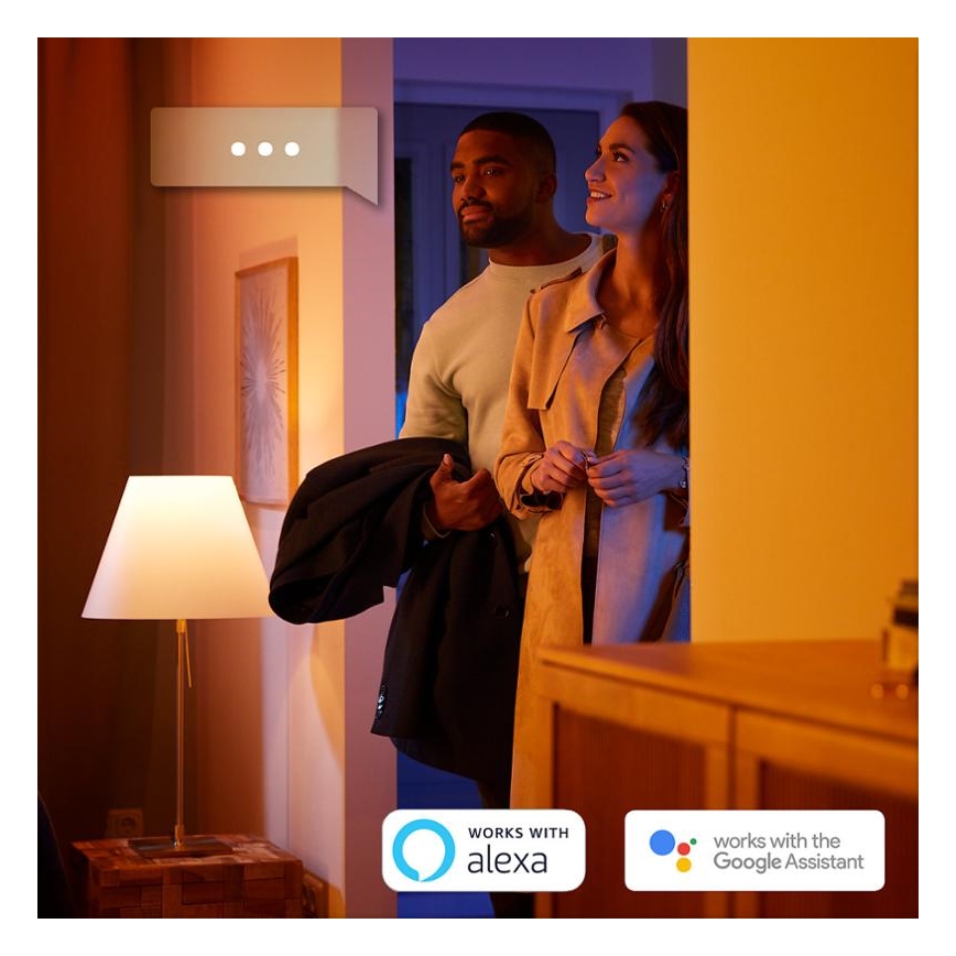 Kezdőcsomag Philips Hue STARTER KIT 2xE27/9W + központi egység 2700K