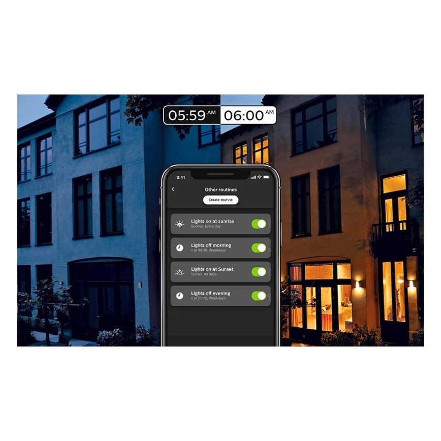 Kezdőcsomag Philips Hue STARTER KIT 2xE27/9W + központi egység 2700K