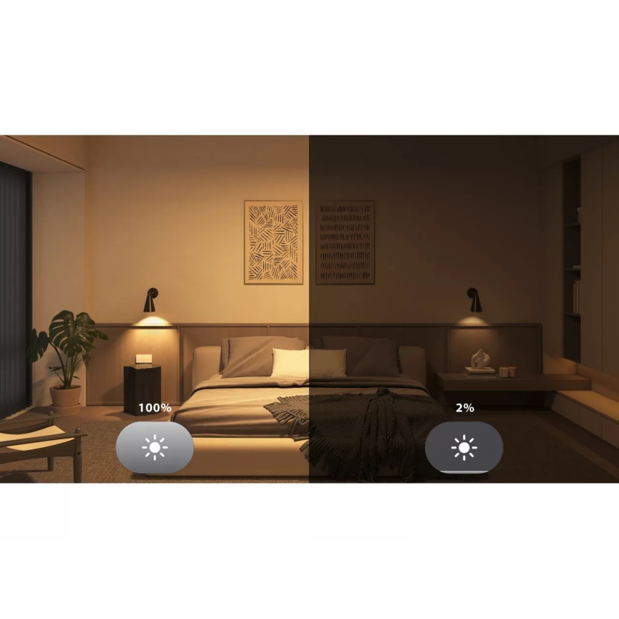 Kezdőkészlet Philips Hue WHITE AND COLOR AMBIANCE 2xE27/8,1W 1000-20000K + Hue bridge