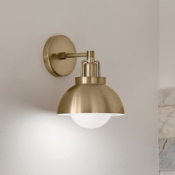 Kichler - Fali lámpa NIVA 1xE27/40W/230V réz