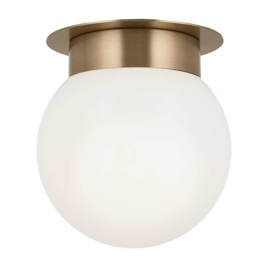 Kichler KL-ALBERS-F-G-CPZ ALBERS mennyezeti lámpa, 1x E27/40W/230V, átm. 20,3 cm, aranyszínű