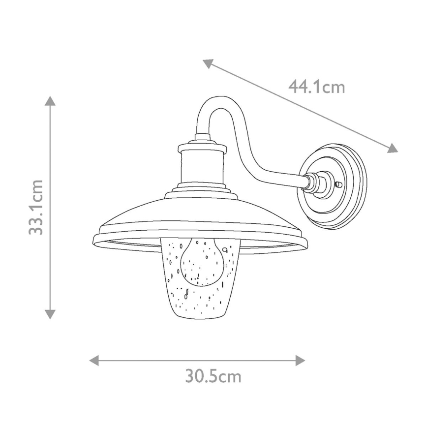 Kichler - Kültéri lámpa ALLENBURY 1xE27/40W/230V IP44