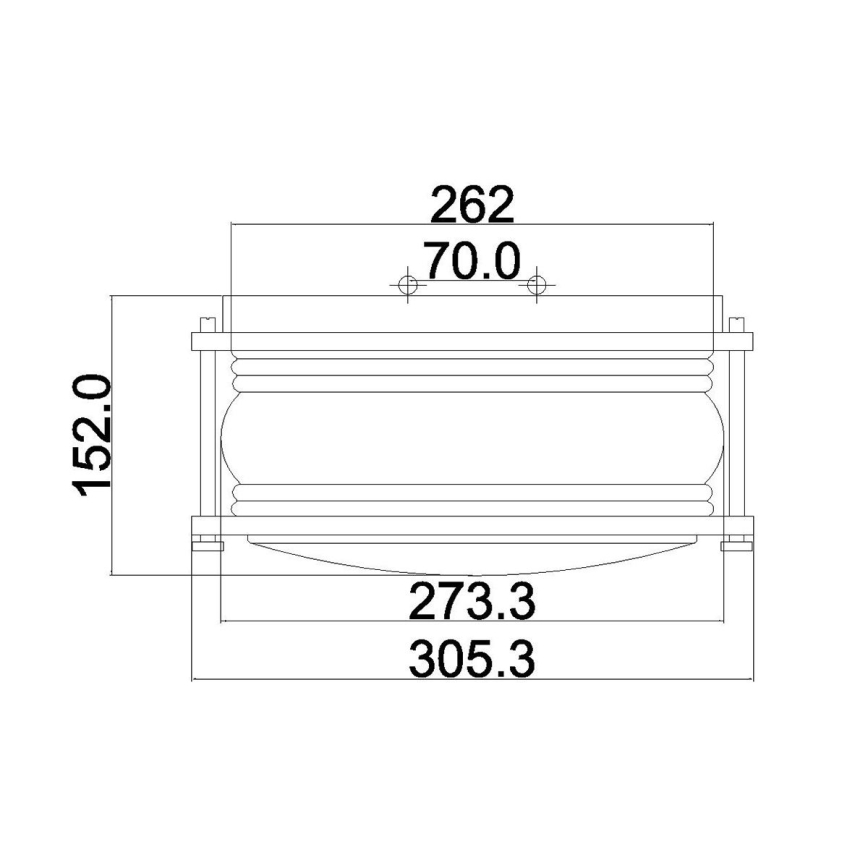 Kichler - kültéri lámpa ASHLANDBAY 1xE27/60W/230V IP44 bronz