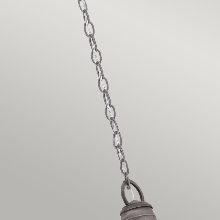 Kichler - Kültéri csillár láncon BRIDGE POINT 1xE27/60W/230V IP44