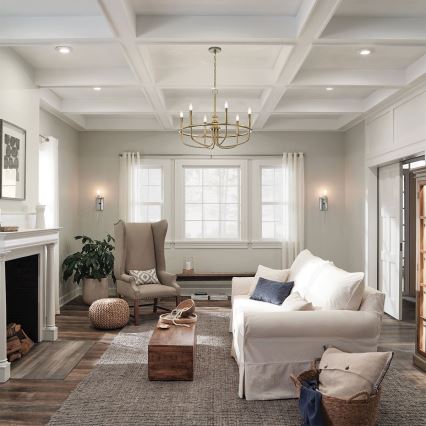 Kichler - Csillár láncon CAPITOL HILL 6xE14/40W/230V