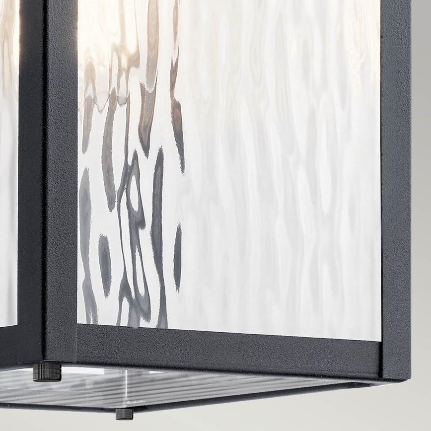 Kichler - Kültéri fali lámpatest CAPPANNA M 1xE27/60W/230V IP44 fekete