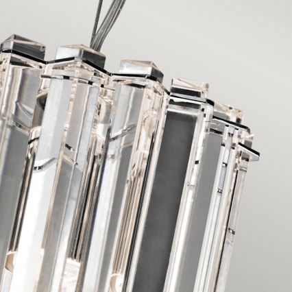 Kichler - LED Fürdőszobai csillár zsinóron CRYSTAL SKYE 2xG9/3W/230V IP44