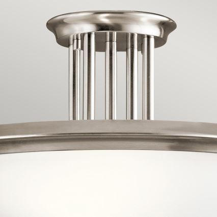 Kichler - Felületre szerelhető csillár  DREYFUS 3xE27/60W/230V matt króm