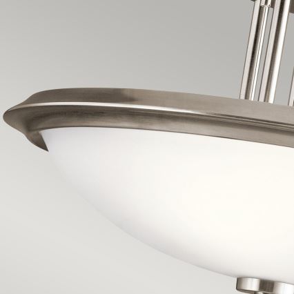 Kichler - Felületre szerelhető csillár  DREYFUS 3xE27/60W/230V matt króm
