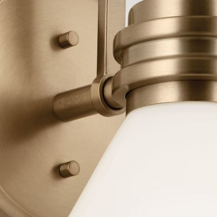 Kichler - LED Fürdőszobai fali lámpa FARUM 1xG9/3W/230V IP44 réz